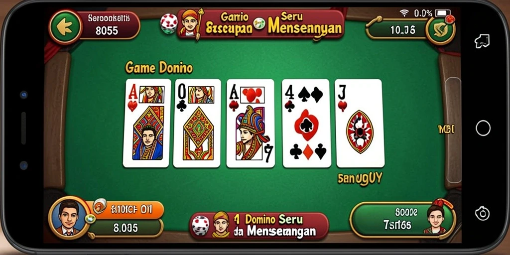 Gameplay menarik dan kompetitif dalam permainan Domino.