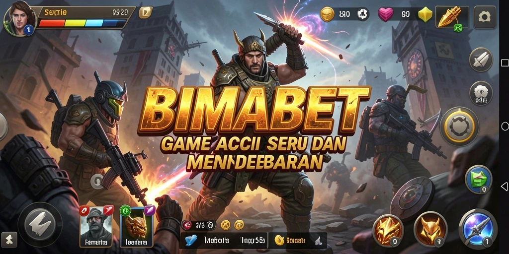 Screenshot aksi seru dari BIMABET dengan pertarungan yang intens.