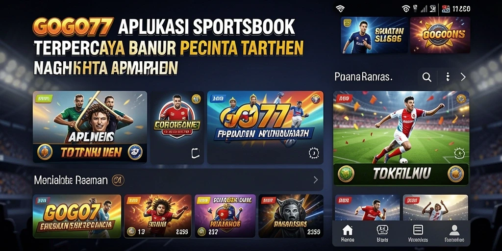 Tampilan gameplay menarik dalam aplikasi Sportsbook GOGO77.
