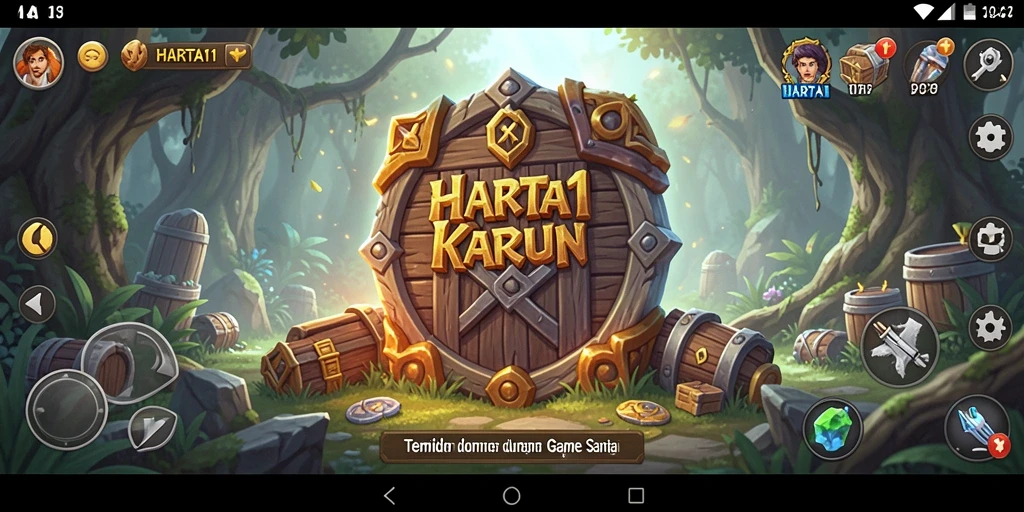 Tangkapan layar HARTA11 menampilkan gameplay yang menyenangkan dan penuh warna.