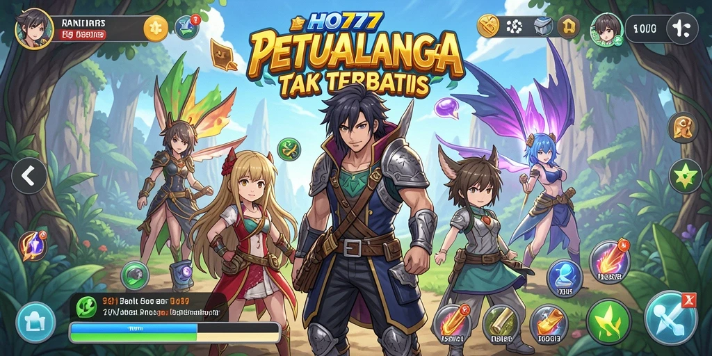 Screenshot gameplay HO777 yang menampilkan aksi dinamis dan karakter ikonik.