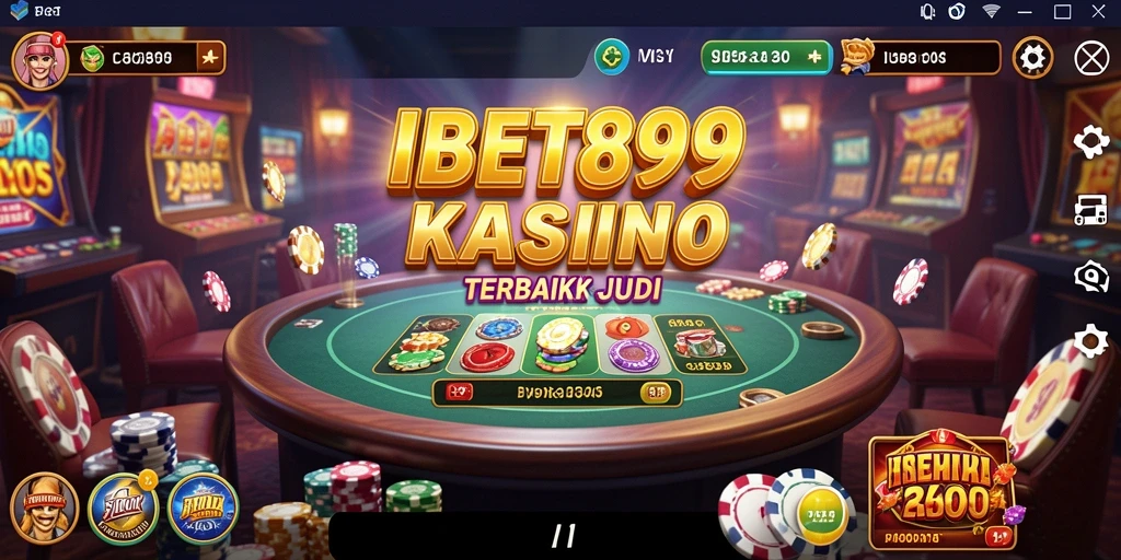Menampilkan gameplay mendebarkan dari IBET899 dengan berbagai pilihan permainan kasino.