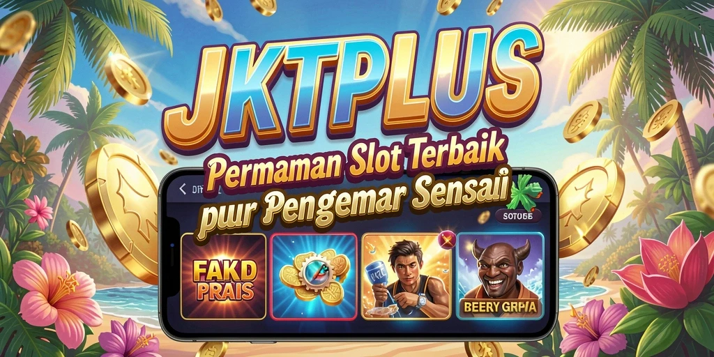 Screenshot JKTPLUS menampilkan suasana permainan Slot yang mendebarkan.