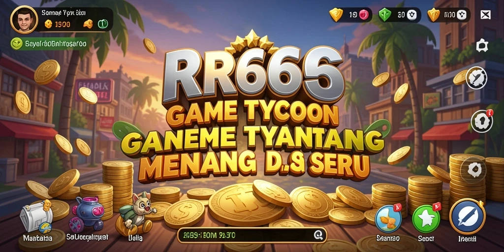 Tampilan gameplay Tycoon yang menarik di RR666.
